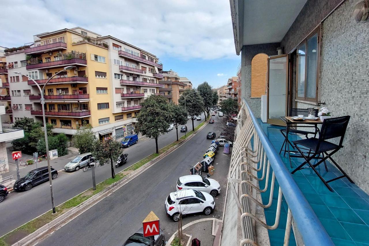 4Bnb - Cozy Albornoz Flat Рим Екстер'єр фото