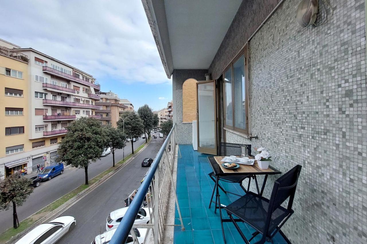 4Bnb - Cozy Albornoz Flat Рим Екстер'єр фото