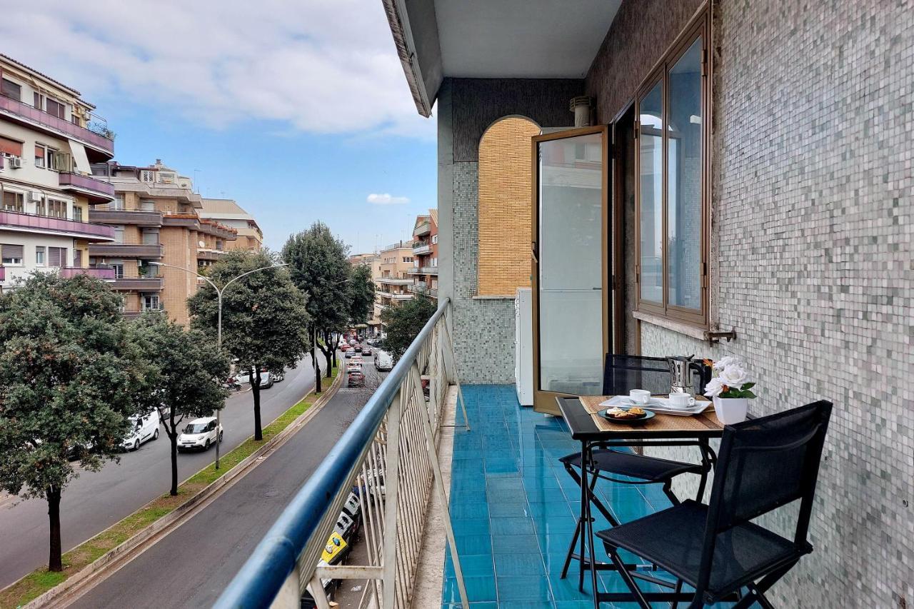4Bnb - Cozy Albornoz Flat Рим Екстер'єр фото