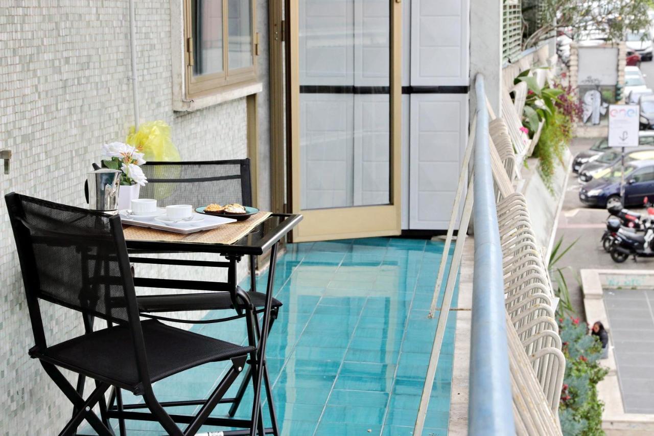 4Bnb - Cozy Albornoz Flat Рим Екстер'єр фото