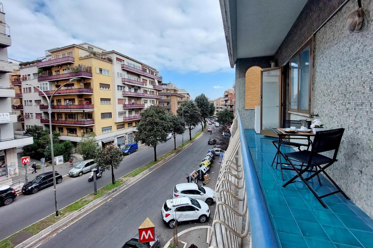 4Bnb - Cozy Albornoz Flat Рим Екстер'єр фото