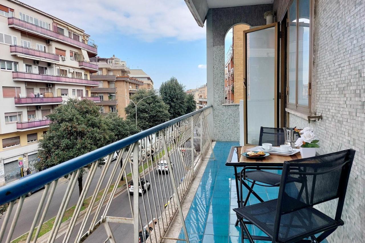 4Bnb - Cozy Albornoz Flat Рим Екстер'єр фото