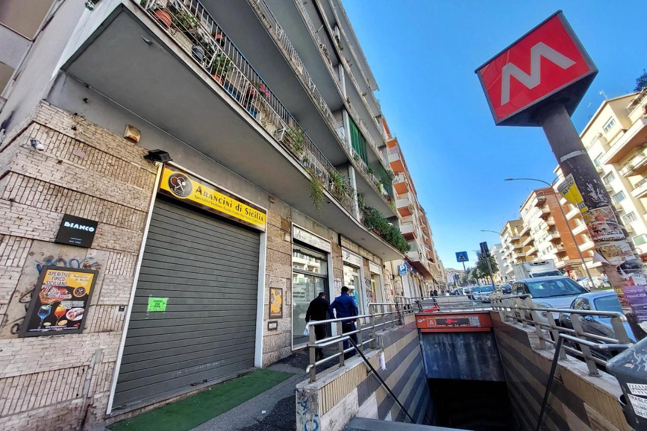 4Bnb - Cozy Albornoz Flat Рим Екстер'єр фото