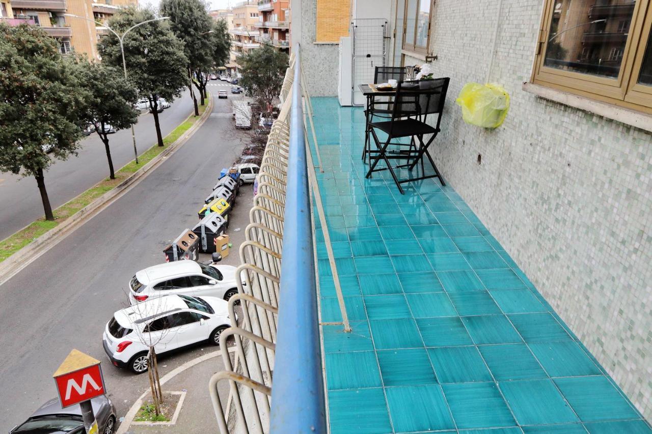 4Bnb - Cozy Albornoz Flat Рим Екстер'єр фото