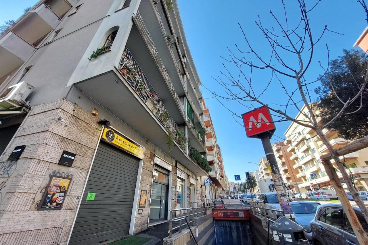 4Bnb - Cozy Albornoz Flat Рим Екстер'єр фото