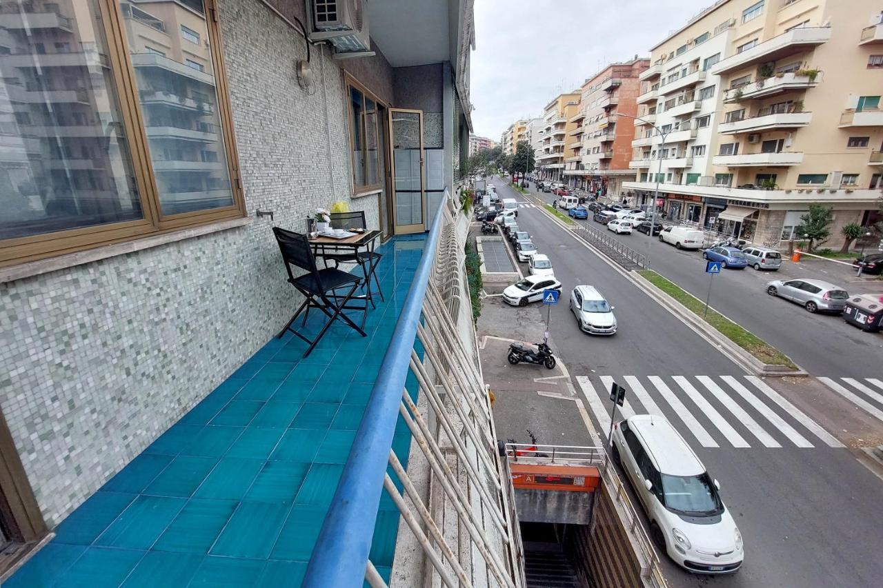 4Bnb - Cozy Albornoz Flat Рим Екстер'єр фото