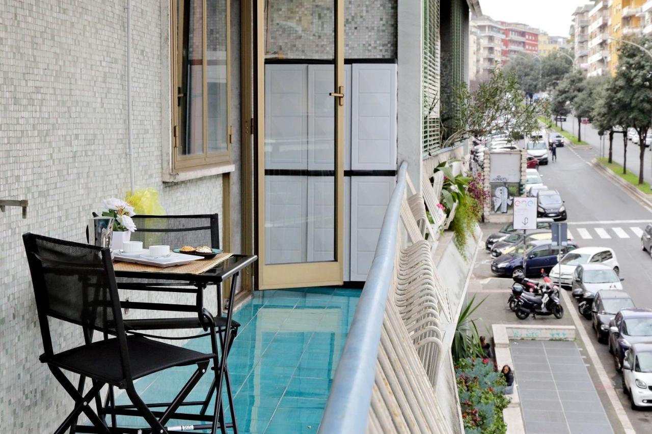 4Bnb - Cozy Albornoz Flat Рим Екстер'єр фото