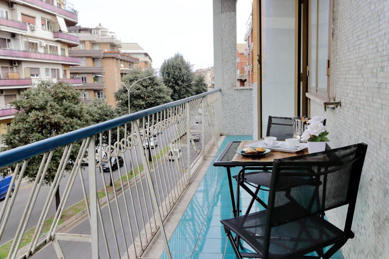 4Bnb - Cozy Albornoz Flat Рим Екстер'єр фото