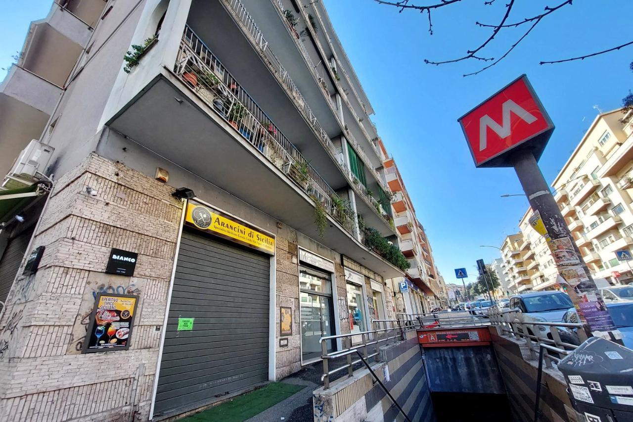 4Bnb - Cozy Albornoz Flat Рим Екстер'єр фото